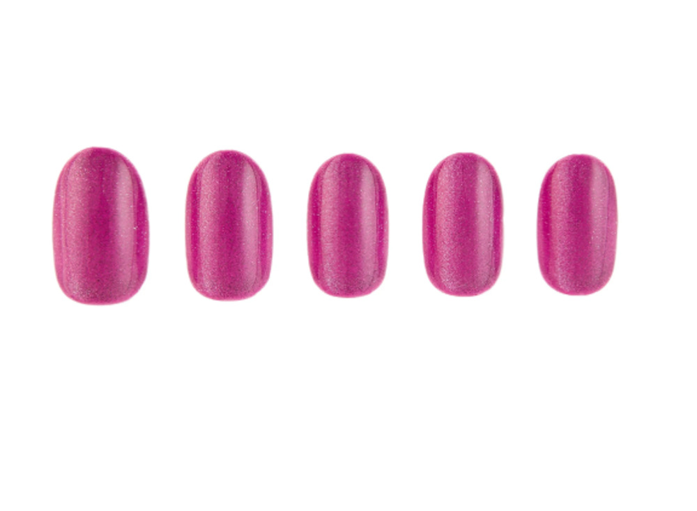 PaintLab Press on Nails Lavender Fairy Cat Eye Short Oval NWT
